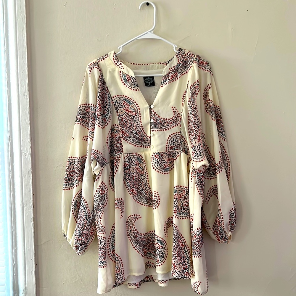 Cal style Women’s Blouse Boho| Size S